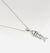 Silver Fishbone Men’s Pendant with Chain – Bold Statement Design