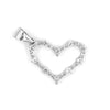 Dazzling Open Heart Pendant Necklace | 925 Sterling Silver