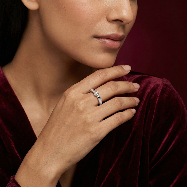 Sparkling Nail Hammer Ring