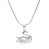 Graceful Swan Charm Necklace | 925 Sterling Silver