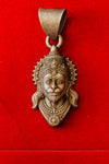 925 Sterling Silver Hanuman Pendant – Matte Oxidized Antique Finish