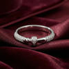 Sparkling Nail Hammer Ring