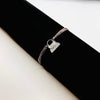 Dual-Tone Rose Gold & Silver Bag Charm Bracelet