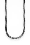 925 Sterling Silver Popcorn Oxidized Chain – Imported