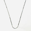 925 Sterling Silver Oxidized Semi-Twist Chain