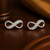 Infinity Symbol Stud