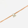 Dual-Tone Rose Gold & Silver Bag Charm Bracelet