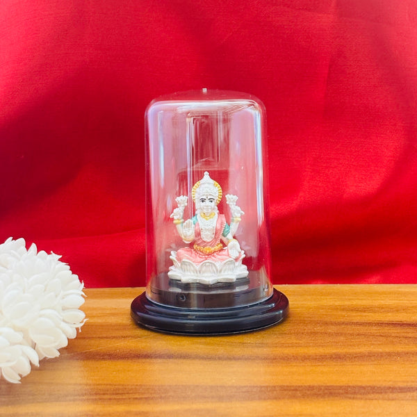 999 Pure Silver Lakshmiji Murti on Lotus