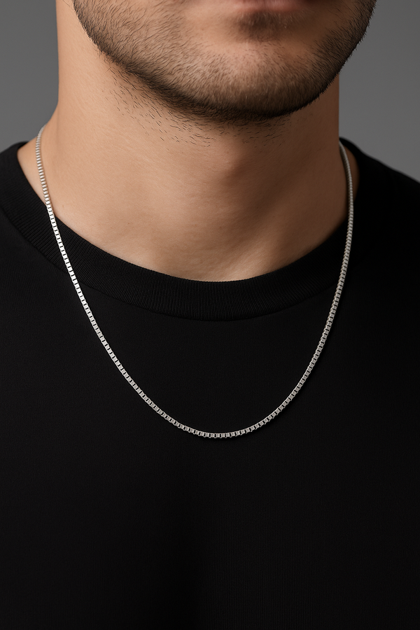 Hanuman Ji Pendant with Silver Chain – 925 Sterling Silver Men’s Jewellery