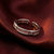 Baguette Elegance Unisex Silver Ring