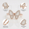 Ethereal Butterfly Wings ring