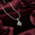 Eternal Leaf Pendant Necklace | 925 Sterling Silver