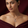 Dazzling Open Heart Pendant Necklace | 925 Sterling Silver