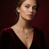 Sweet Berry Spark Necklace – 925 Sterling Silver