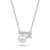 Pearl Glow Necklace | 925 Sterling Silver