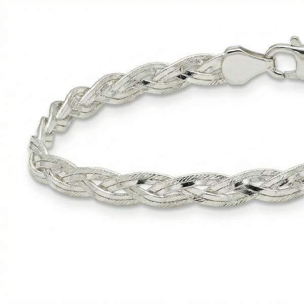 Italian Stylish Anklet – 925 Sterling Silver