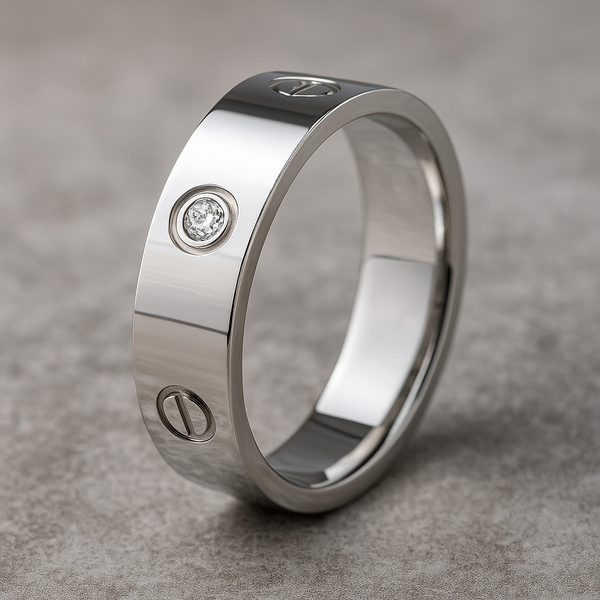 Timeless Cartier-Inspired Diamond Band