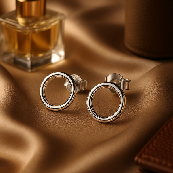 Minimalist Circle Stud