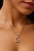 Dazzling Open Heart Pendant Necklace | 925 Sterling Silver