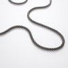 925 Sterling Silver Popcorn Oxidized Chain – Imported