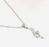Flame Spirit Silver Men’s Pendant with Chain – 24 Inch