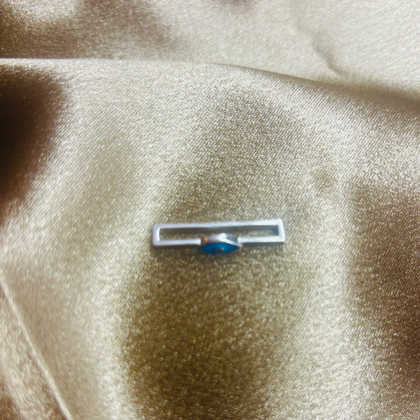 925 Sterling Silver Evil Eye Bar Watch Charm