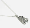 Shiv Ji Trishul Pendant with Box Chain – 925 Sterling Silver