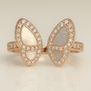 Ethereal Butterfly Wings ring