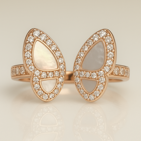 Ethereal Butterfly Wings ring