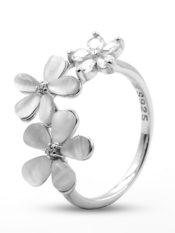 MOP Blossom Ring