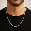 925 Sterling Silver Rope Chain