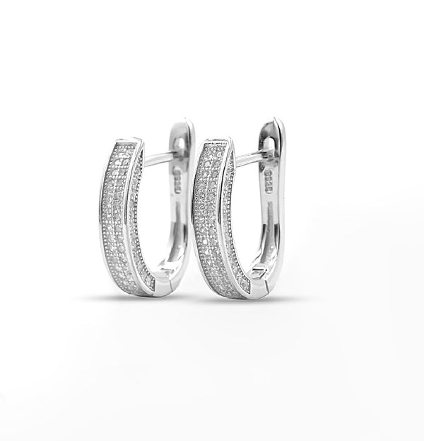 ElegantElongated Huggie Earring