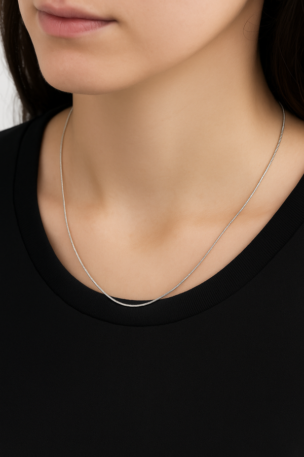 925 Sterling Silver Italian Chain – Sleek & Timeless