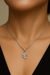 Eternal Leaf Pendant Necklace | 925 Sterling Silver