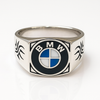 BMW Logo Silver Ring – Bold Drive