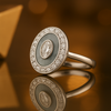 Oval Halo Ring – Classic Radiance