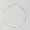 Classic Plain Silver Anklet – 925 Sterling Simplicity