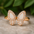 Ethereal Butterfly Wings ring