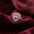 Pink Heart Bow Ring