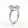 Oval Halo Ring – Classic Radiance