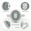Oval Halo Ring – Classic Radiance