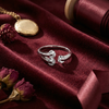 Three Dancing Stone Ring