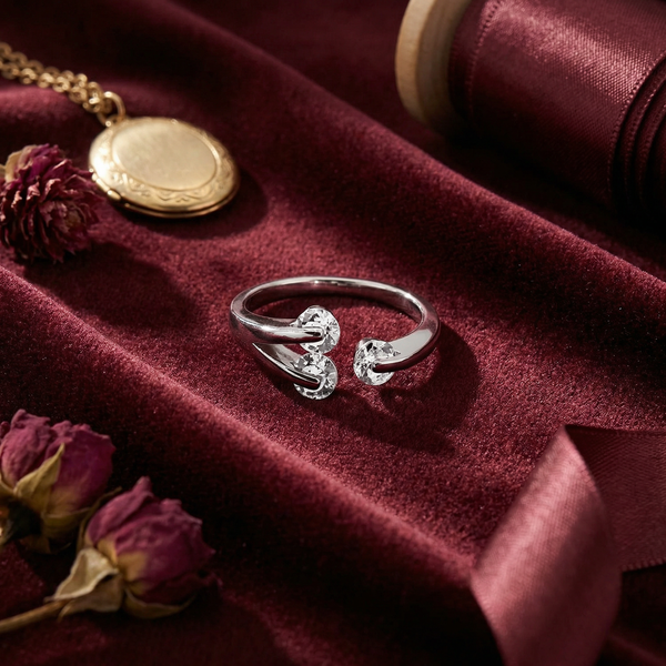 Three Dancing Stone Ring