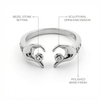 Heart forming Ring
