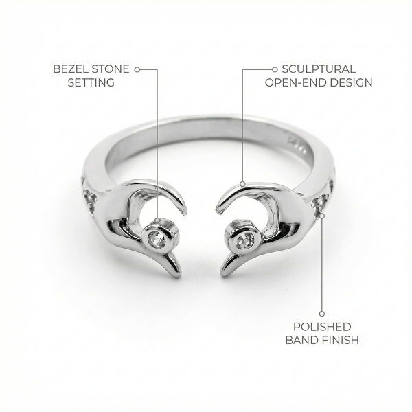 Heart forming Ring