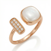 Luminous Duo with Mother of Pearl & CZ