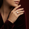 Luminous Duo with Mother of Pearl & CZ