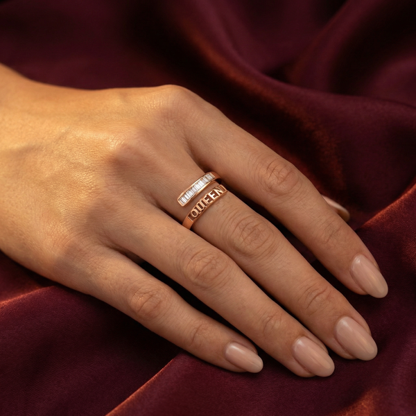 Majesty Baguette Queen Ring