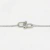 Silver Dual-Link Zirconia Bracelet – Modern Strength & Sparkle