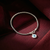 Oxidised Silver Evil Eye Charm Bracelet